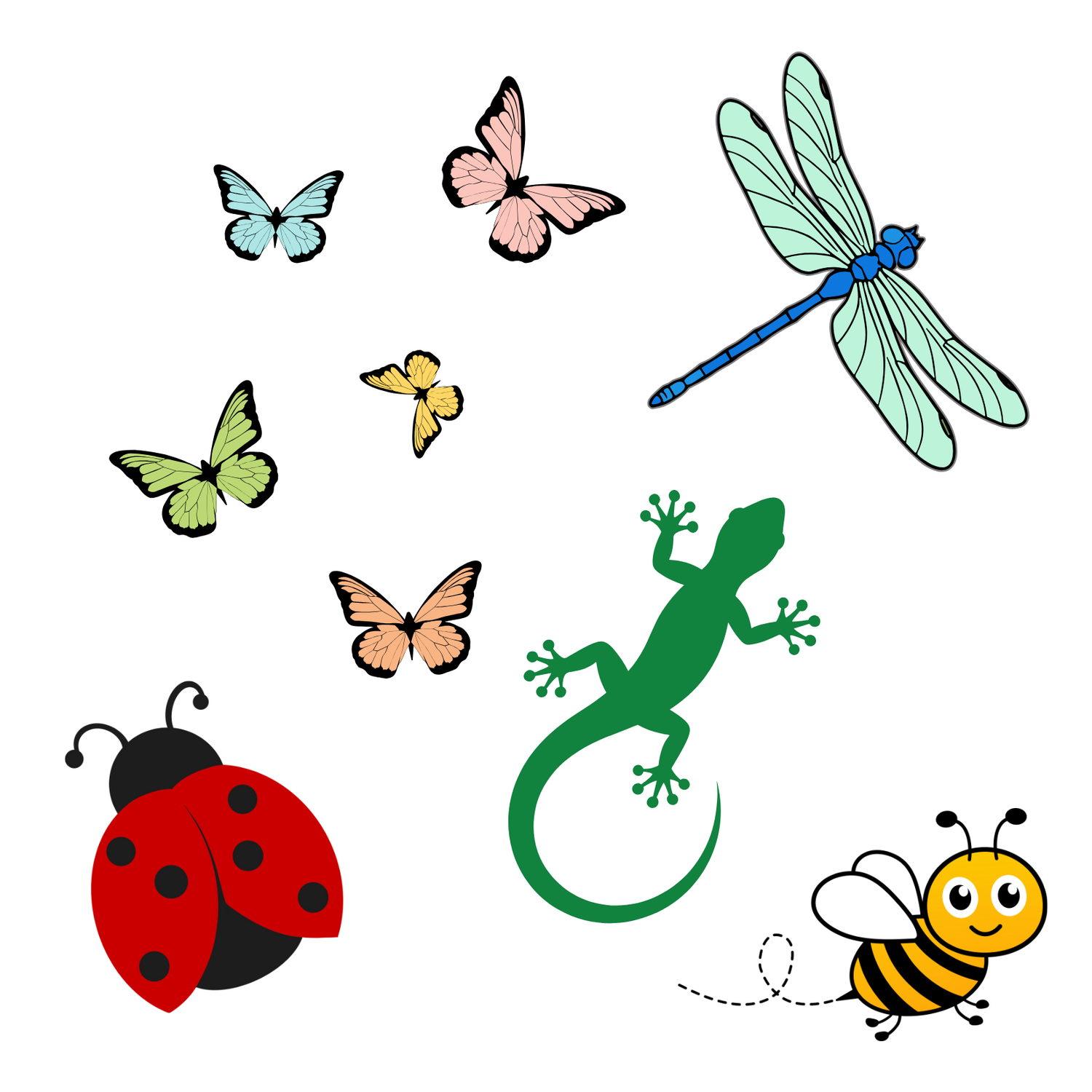 Butterflies, Insects, and Reptiles (16oz)