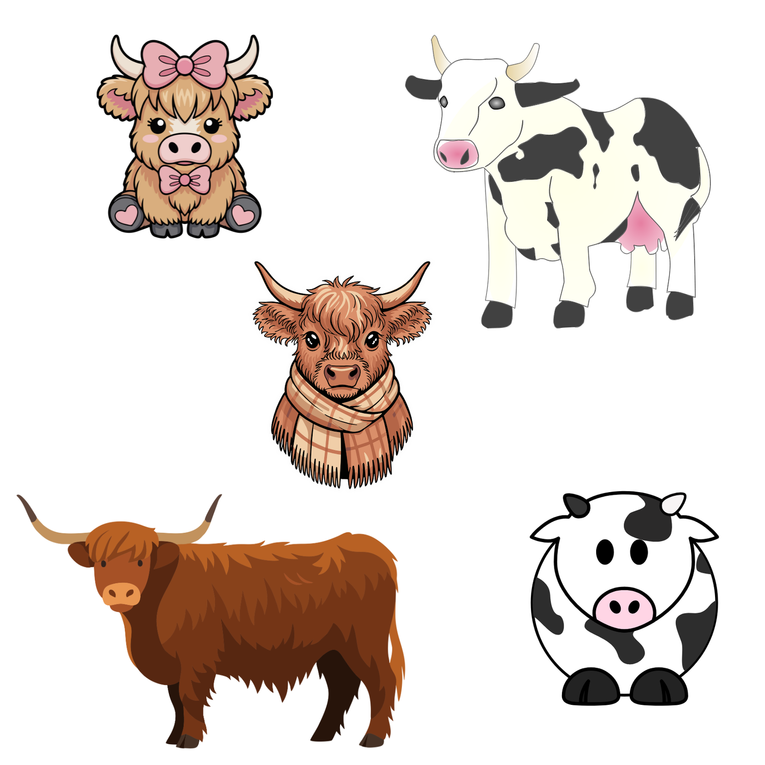 Cows and Highland Cows (16oz)