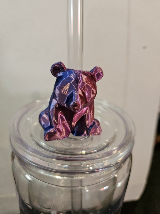 Purple & Blue Bear