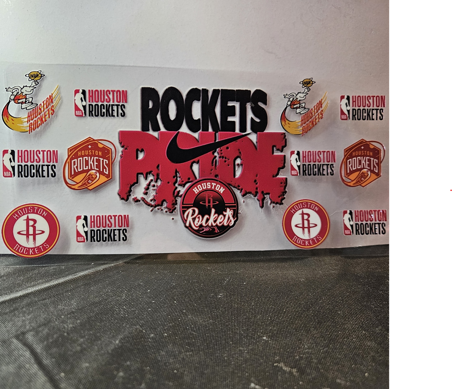 Houston Rockets Button Press Rockets-1 – Happy Print An Press Co.